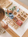 Wooden Puzzles QToys 3D Sorting and Nesting Board 8936074262469