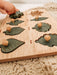 Wooden Toys QToys Montessori Leaf Puzzle