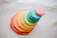 Wooden Toys QToys Natural Color Stacking Stones