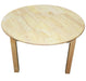 Kids Furniture QToys Round Table 90cm - Rubber Wood 8935074261106