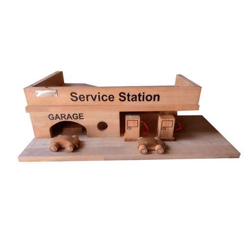 Activity Toys QToys Solid Wooden Service Station 8936074262506