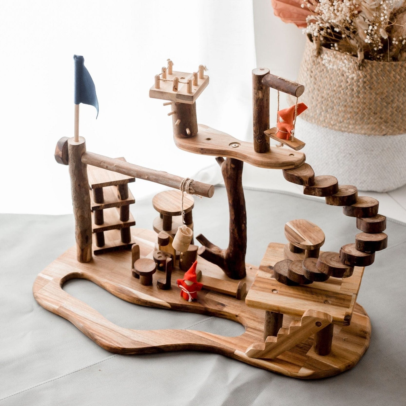 QToys Tree House Complex | Wooden Toys | Toypark Australia