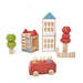 Lubulona Wooden Toys Lubulona Bus Red LL-121602