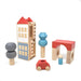 Lubulona Wooden Toys Lubulona Car Red with turquoise figure LL-121313