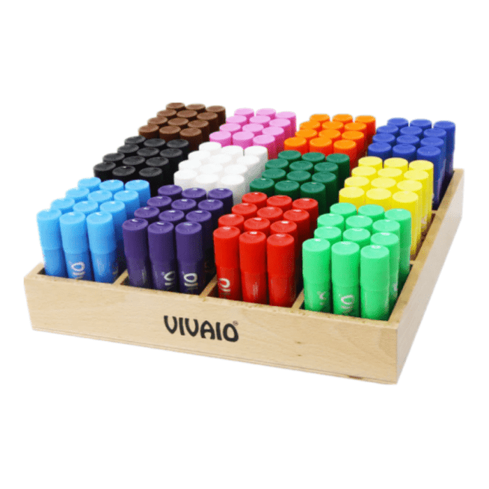 Sorting Toy VIVAIO Solid Poster Paint - Set of 144