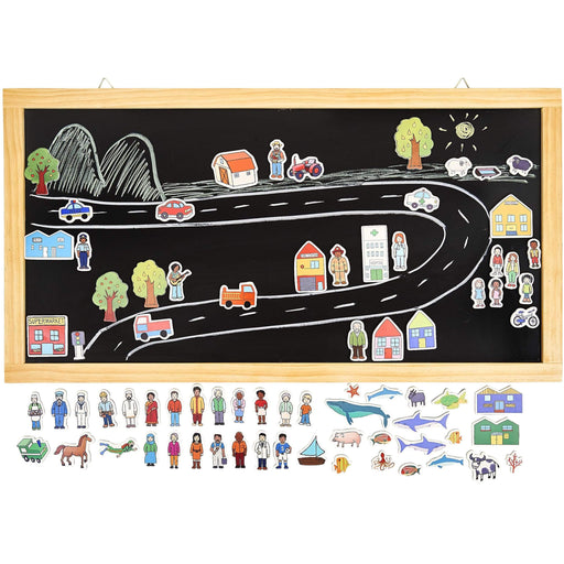 Magnetic Toys The Freckled Frog - Tell a Story Magnetic Board