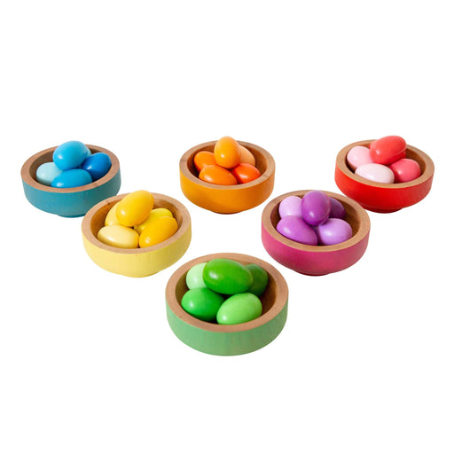 Freckled Frog Rainbow Nests - Educational Toys - Toypark