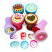 Kids Stationery Tiny Mills - Donuts Stampers for Kids (24pcs)