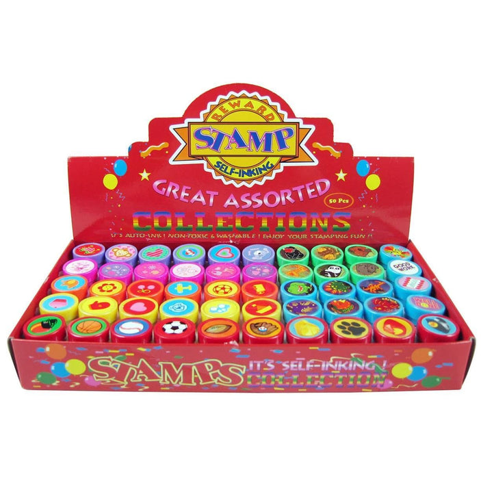 Tiny Mills - Small round stamps in display box (50pcs) — Toypark