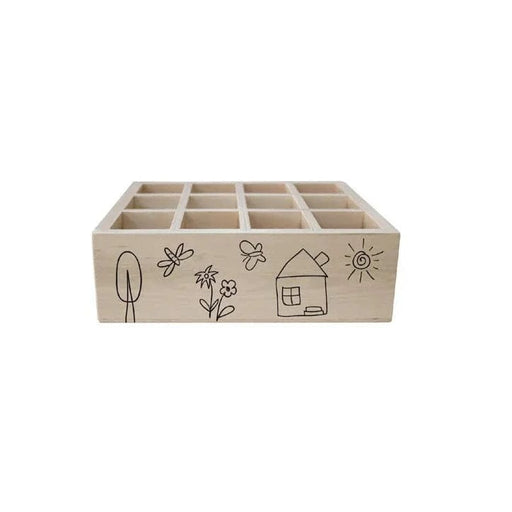 Storage Box Vivaio Wooden box for Pastel Pen