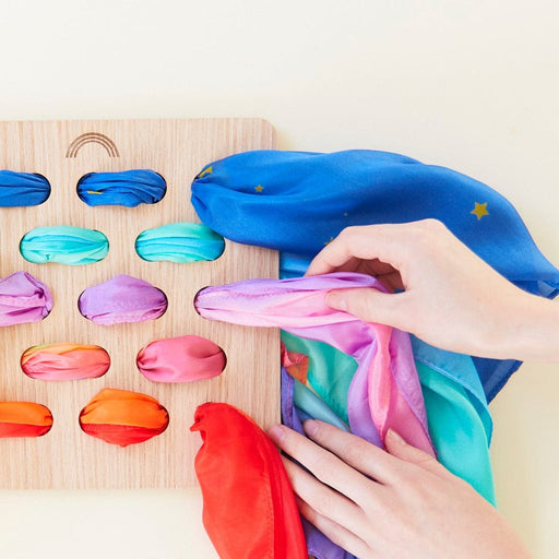Sarah's Silks Wooden Weaving Board - Play Silks - Toypark