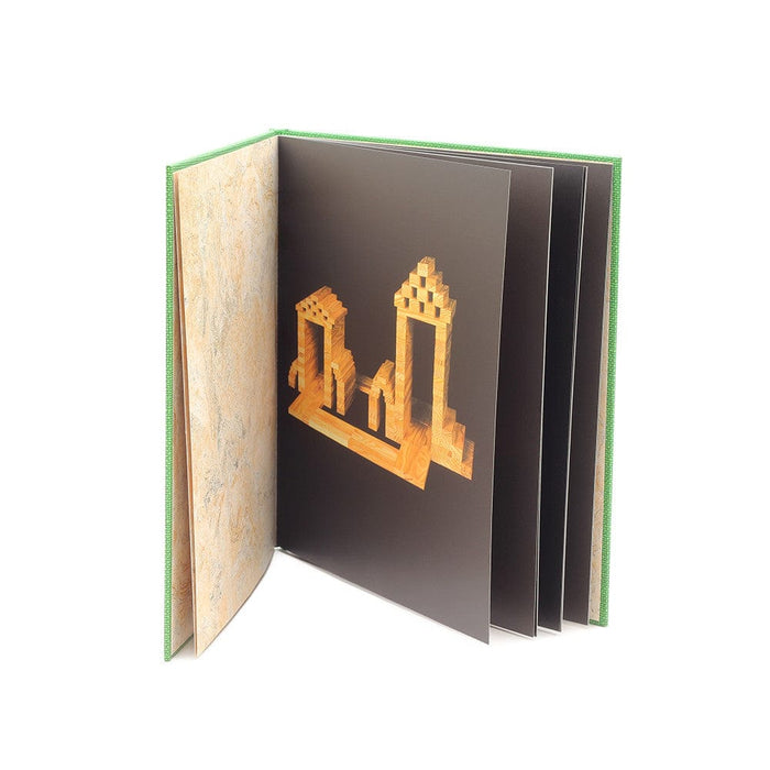 Wooden Building Blocks Kapla Art Book