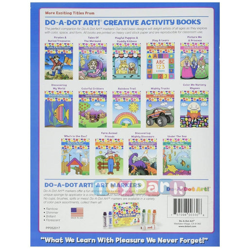 Kids Art Do A Dot Art! Activity Book - Discovering My World 757098003306
