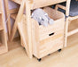 Kids Furniture My Duckling Solid Wood Mobile Storage Unit DK-SU-01