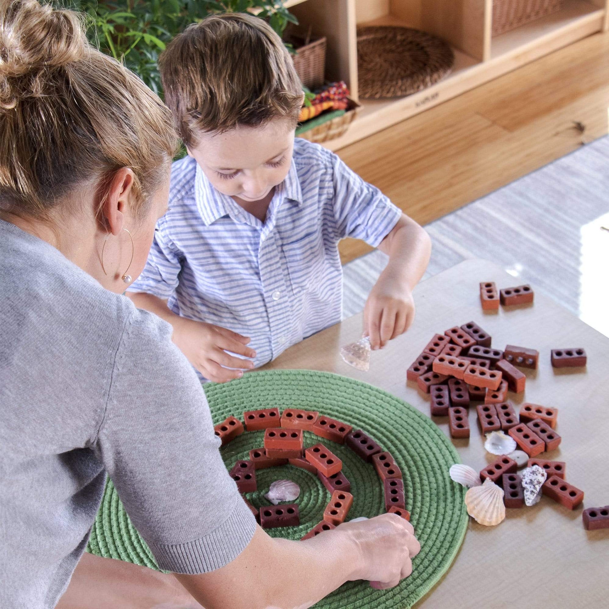 Guidecraft Little Bricks – 60 pc. Set | Wooden Blocks | Toypark ...