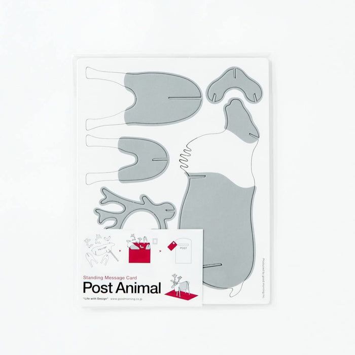 Message Card Good Morning Post Animal-Reindeer