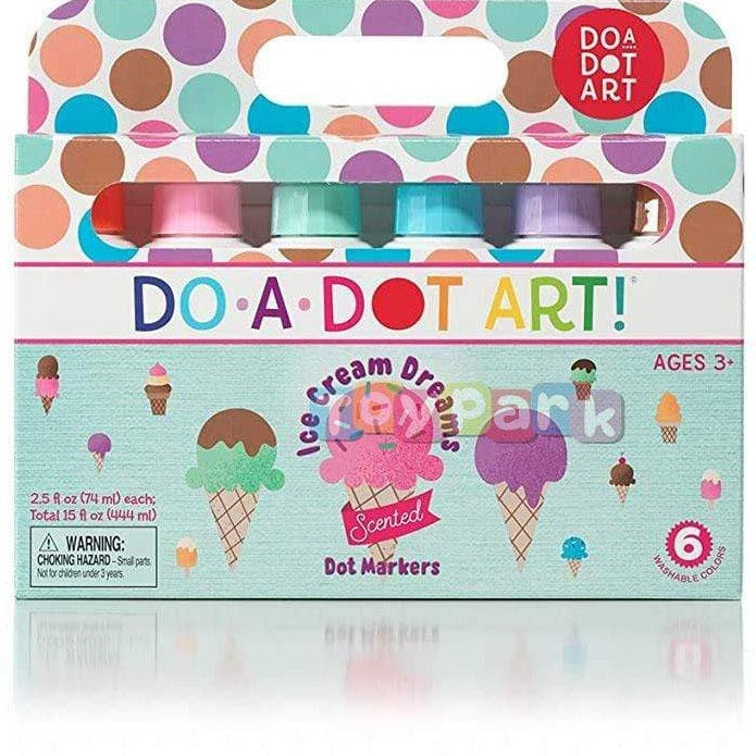 Kids Art Do A Dot Art! Ice Cream Markers 6 Pack 757098002033