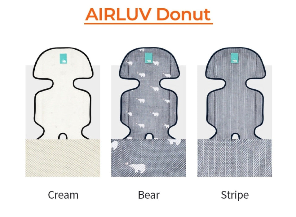 POLED Airluv2 Donut Baby Car Seat- Cream