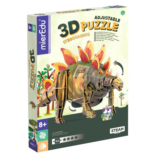 Puzzles mierEdu 3D Puzzles Stegosaurus
