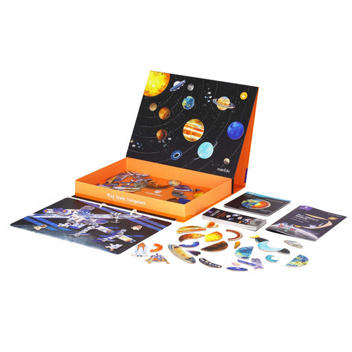 Educational Toys mierEdu All About - Space Encyclopedia Magnetic Puzzle