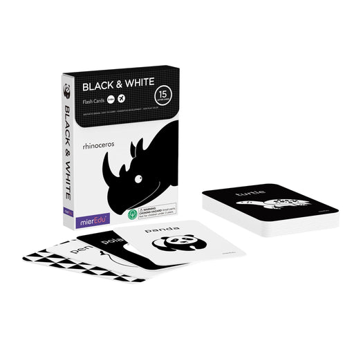Educational Toys mierEdu Cognitive Flash Cards - Black & White