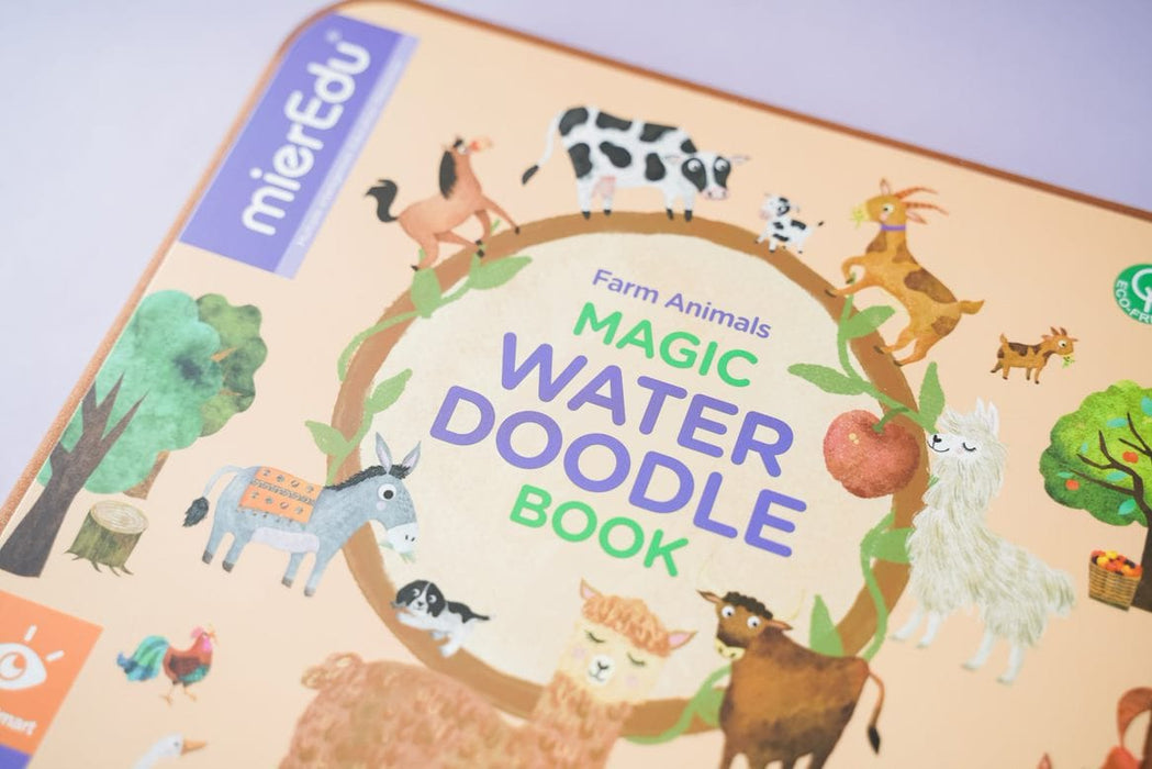 Educational Toys mierEdu Doodle Book - Farm Animals
