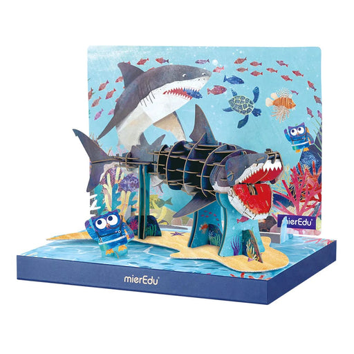 Puzzles mierEdu ECO 3D Puzzles - Shark 9352801004208