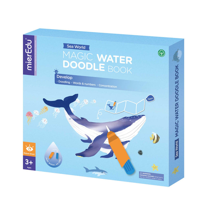 Educational Toys mierEdu Magic Water Doodle Book - Sea World