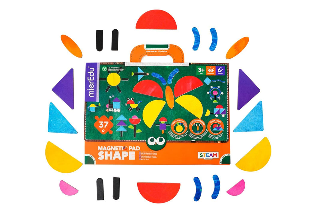 Shape Puzzles mierEdu Magnetic Pad - Shapes Puzzle