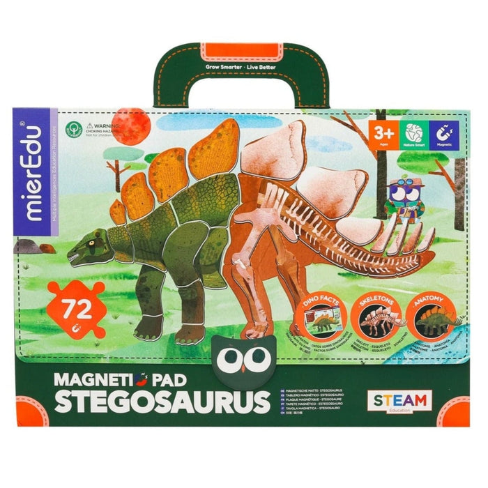 Puzzles mierEdu Magnetic Pad - Stegosaurus