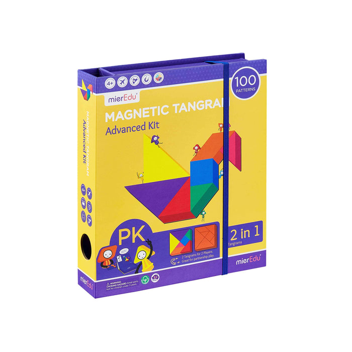 Educational Toys mierEdu Magnetic Tangram - Advanced Kit