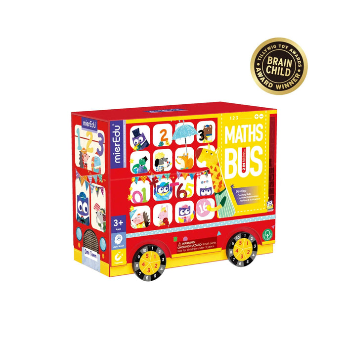 Educational Toys mierEdu Maths Brain - Maths Bus 9352801003508