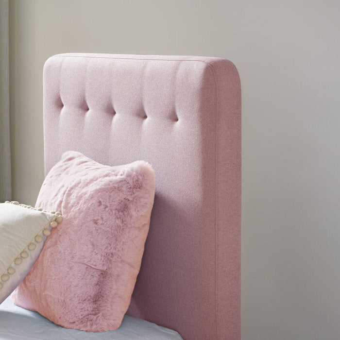 Bed My Duckling EDEN Kids Single Upholstered Bed - Pink
