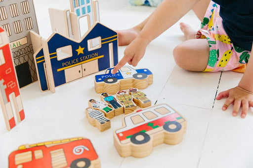 Freckled Frog Happy Architect Emergency Set - Building Blocks - Toypark