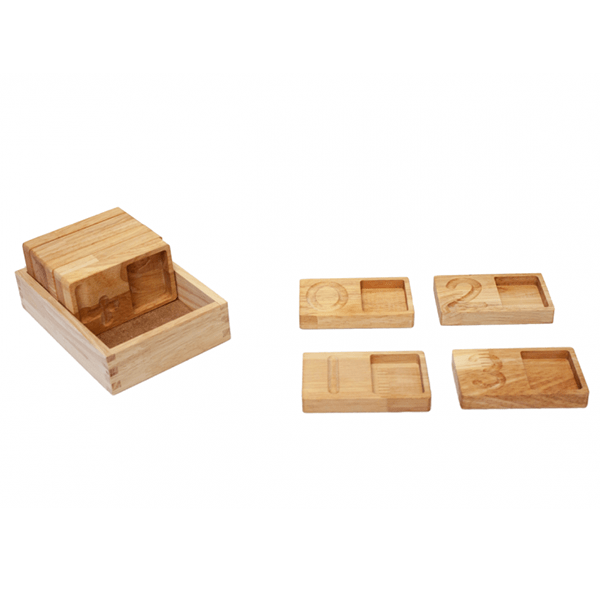 Wooden Toys Writing and counting trays 8936074264869